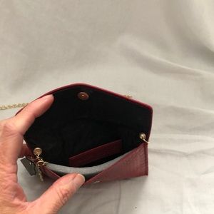 Bags - NWT Red material credit card wallet Bags - NWT Red material credit card wallet